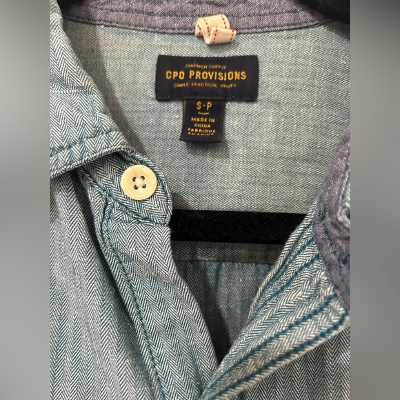 Urban Outfitters Blue Button Down - Picture 2 of 3